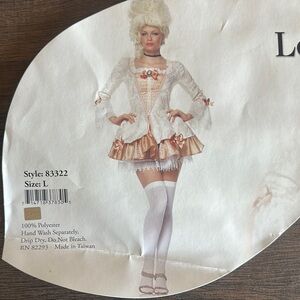 Leg Avenue Peach Lady Marie Costume